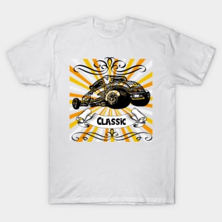 Car in vintage classic look gift idea T-Shirt